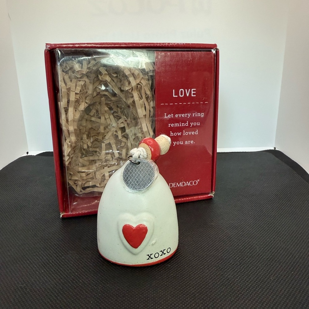 DEMDACO Love Bell with Red Heart